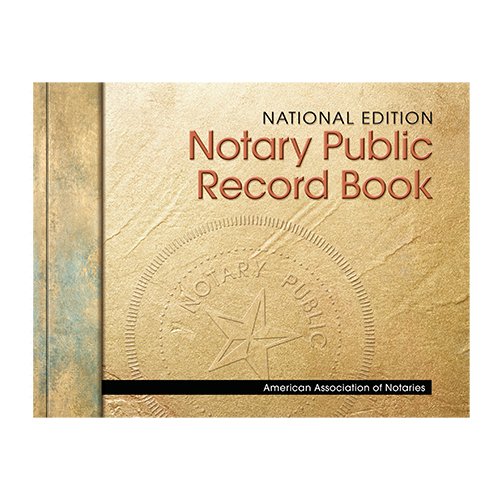 North Dakota Notary Public Journal (Record Book) - Stone Cover
